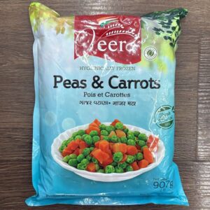 Veer Frozen Peas & Carrot - 2lb