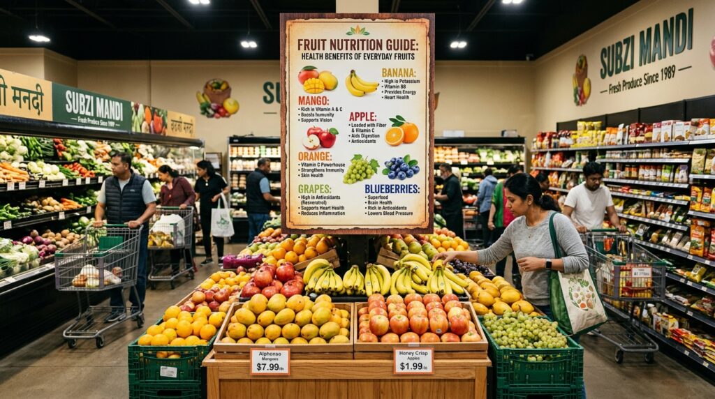Fruit Nutrition Guide: Health Benefits of Everyday Fruits